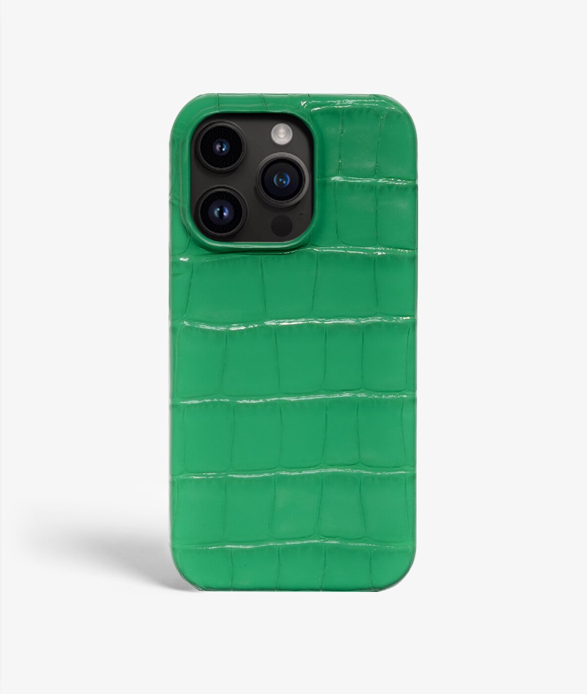 iPhone 14 Pro Max Case Croco Green