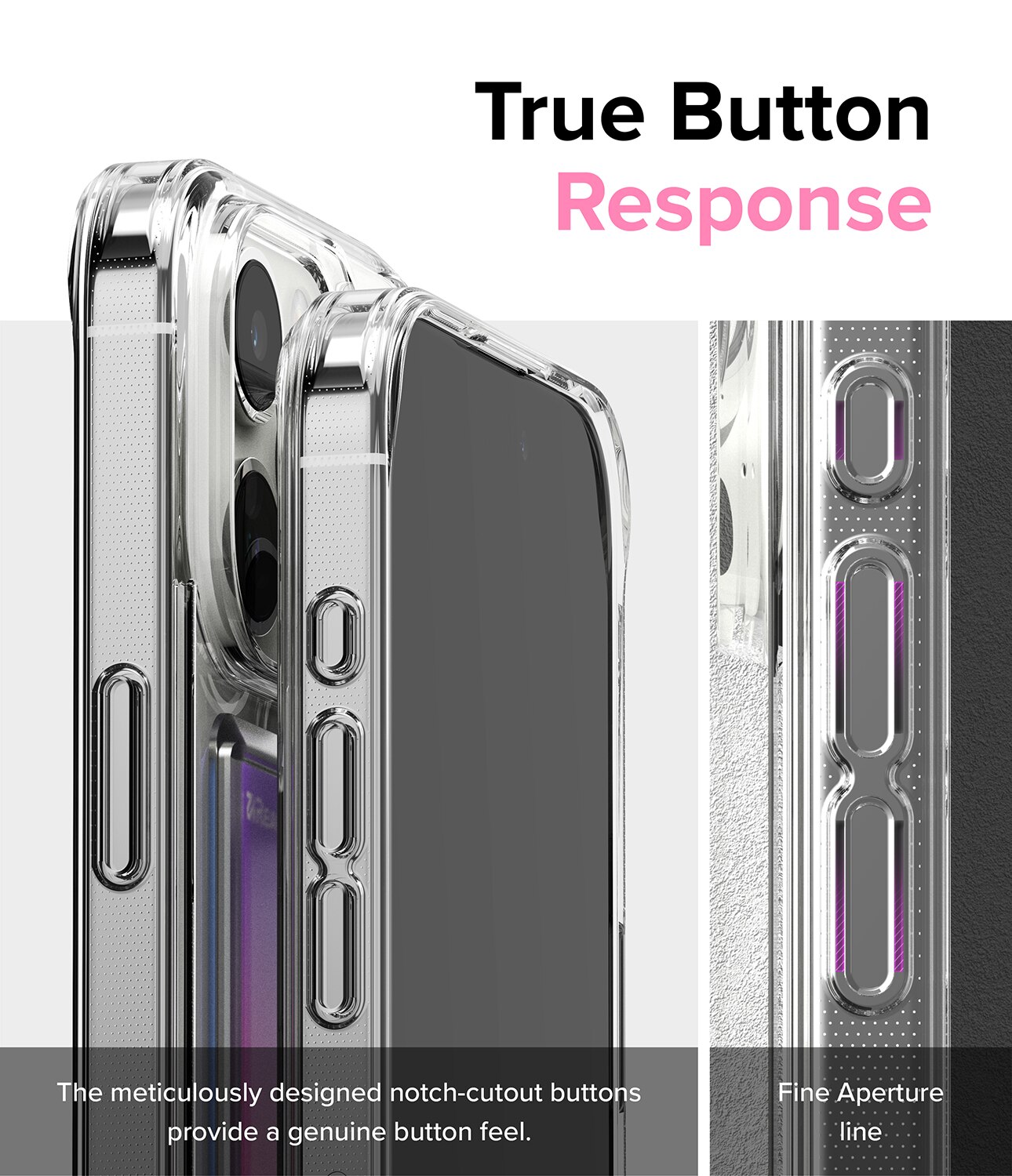 iPhone 15 Pro Max Fusion Card Case Transparent