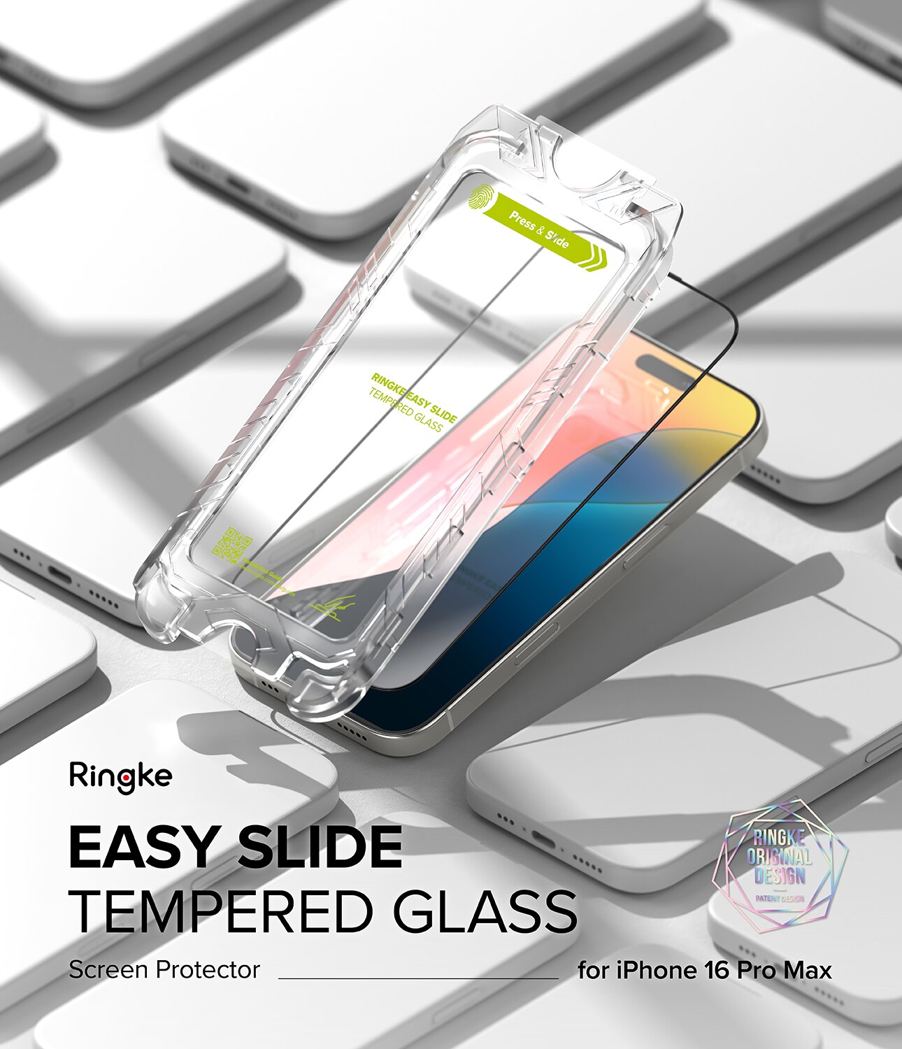 iPhone 16 Pro Max Easy Slide Glass (2-pack)