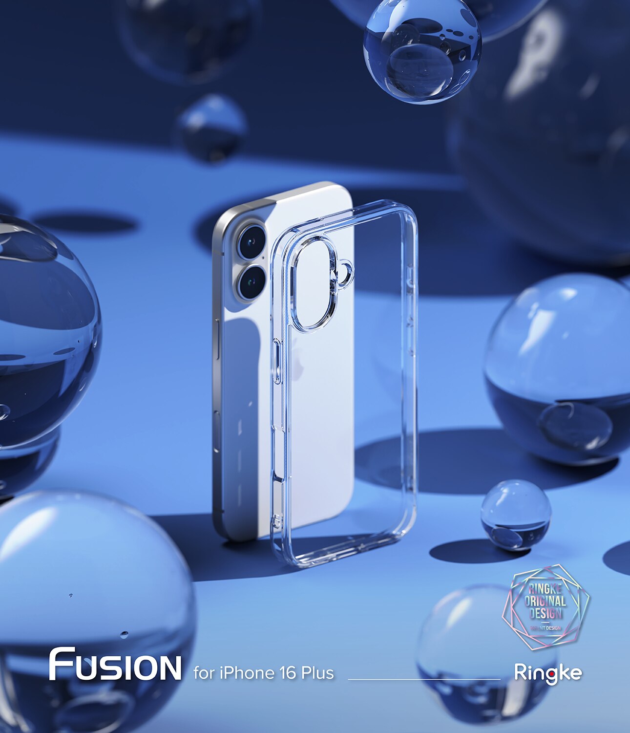 iPhone 16 Plus Fusion Case Clear