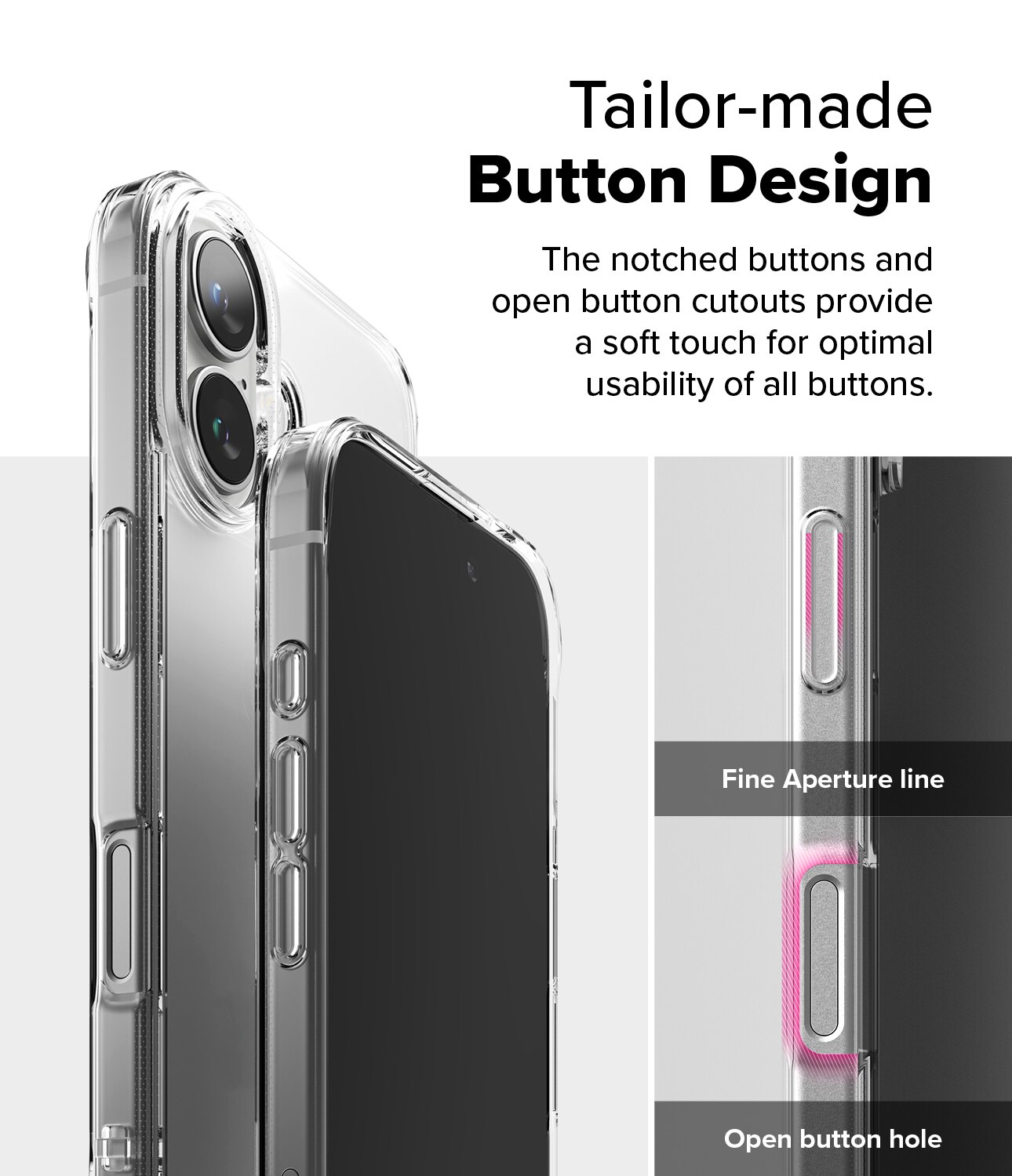 iPhone 16 Plus Fusion Case Clear