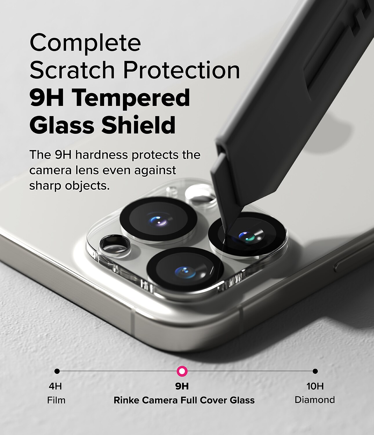 iPhone 16 Pro Camera Protector Glass (2-pack) Transparent