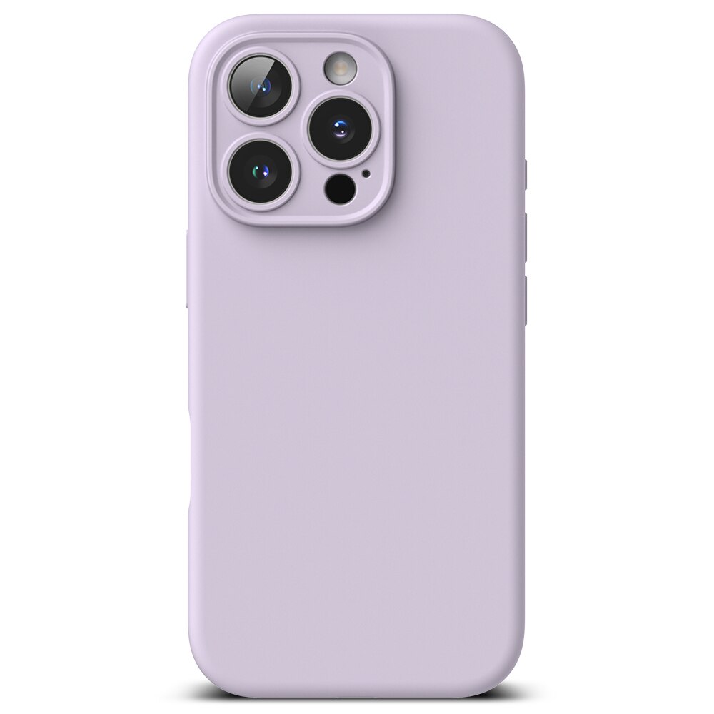 iPhone 16 Pro Max Silicone Magnetic Case Light Purple