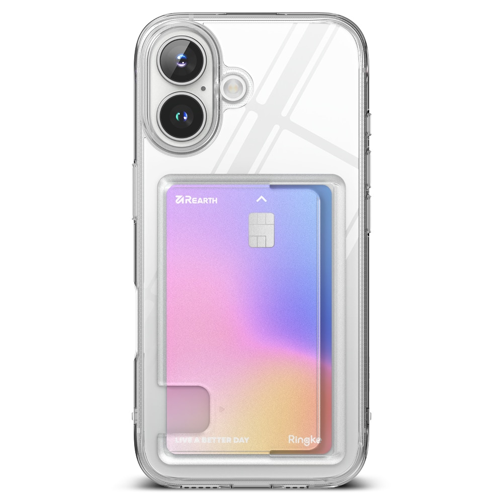 iPhone 16 Fusion Card Case Transparent