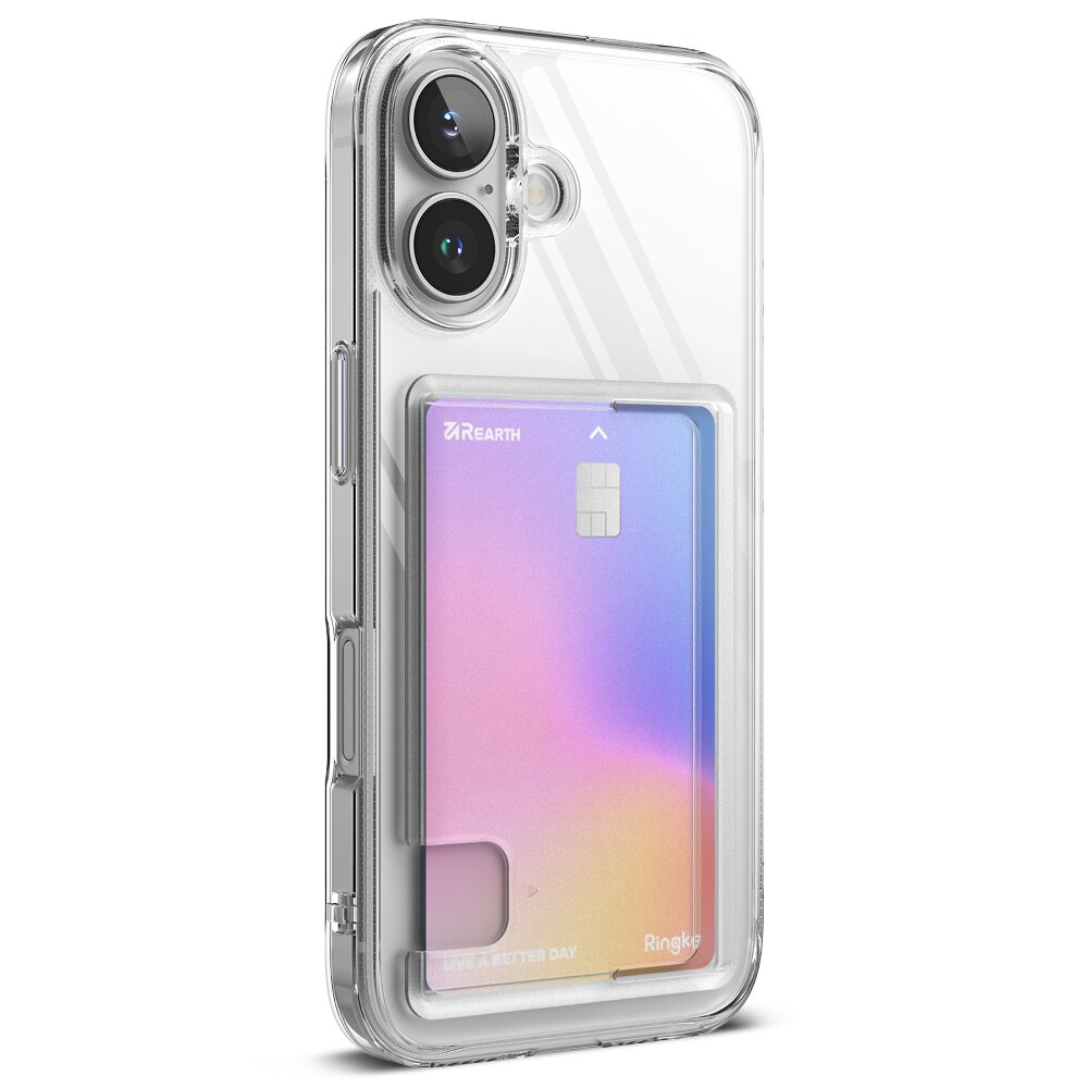 iPhone 16 Fusion Card Case Transparent