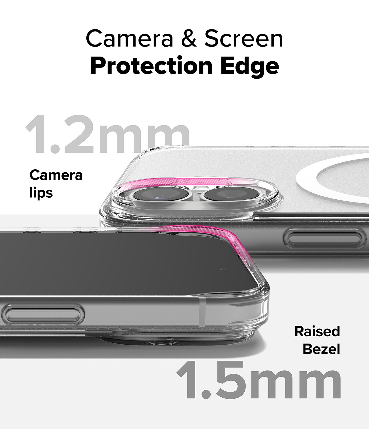 iPhone 16 Fusion Magnetic Case Transparent