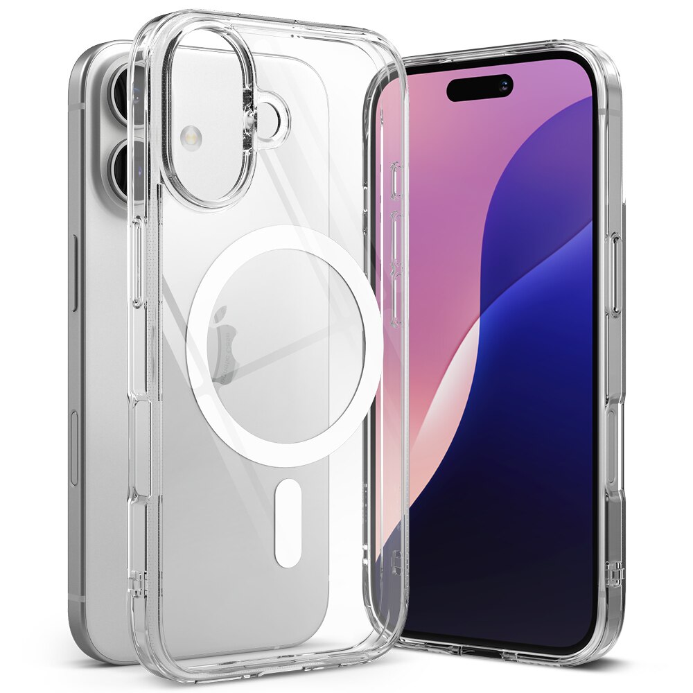 iPhone 16 Plus Fusion Magnetic Case Transparent