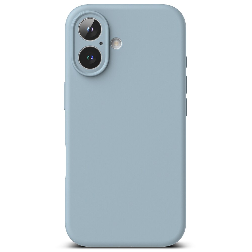 iPhone 16 Silicone Magnetic Case Blue