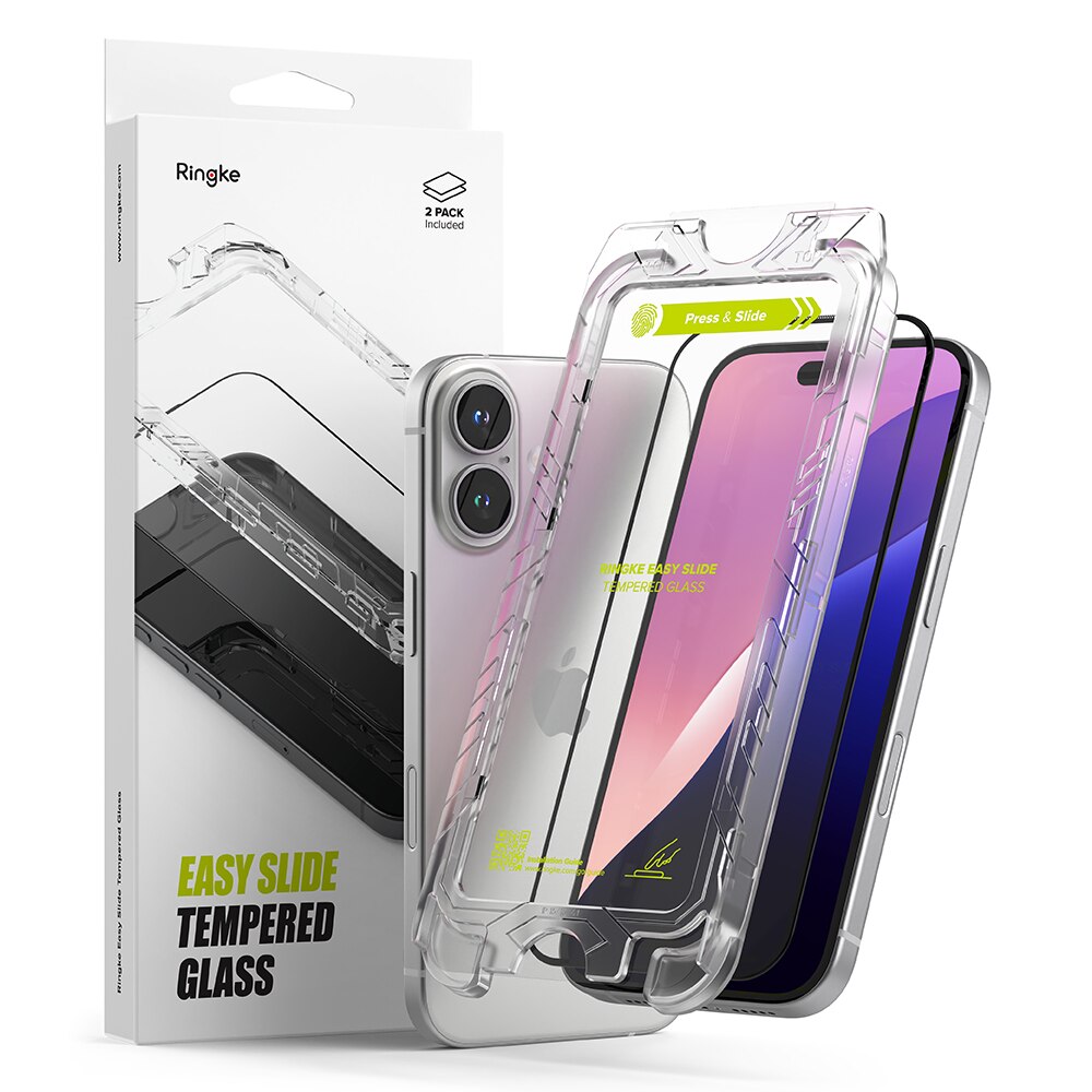 iPhone 15 Easy Slide Glass (2-pack)