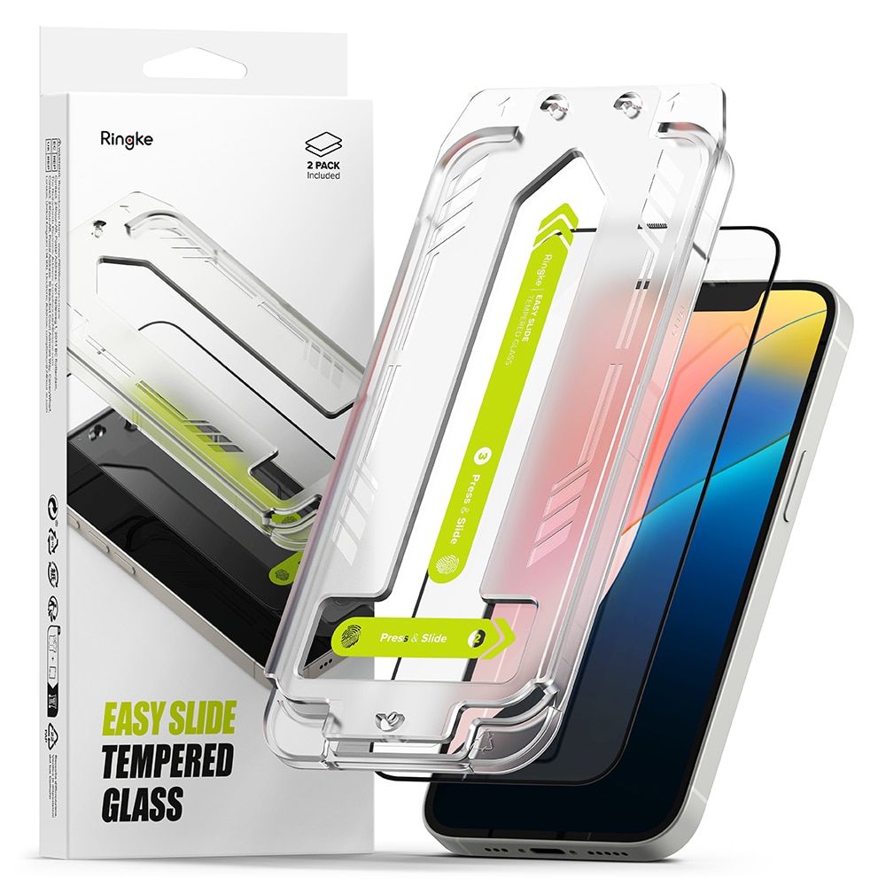 iPhone 16e Easy Slide Glass (2-pack)