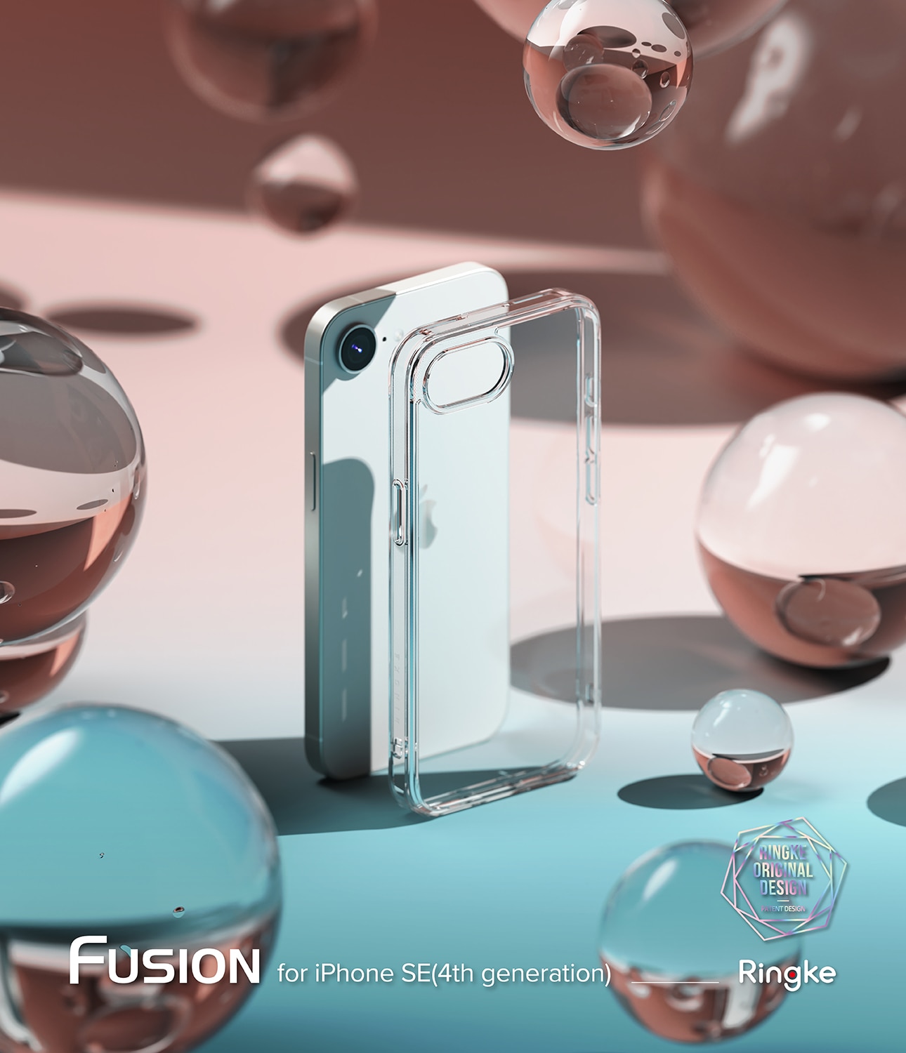 iPhone SE 4 Fusion Case Clear