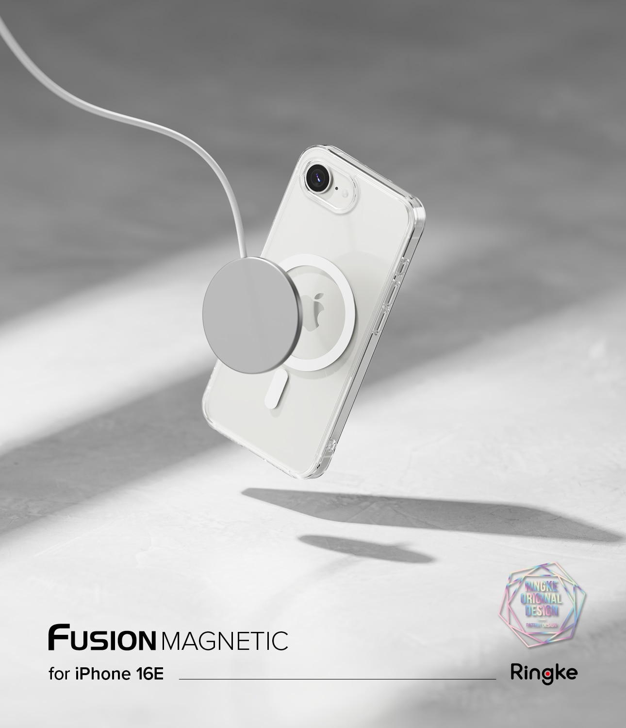 iPhone 16e Fusion Magnetic Case Transparent