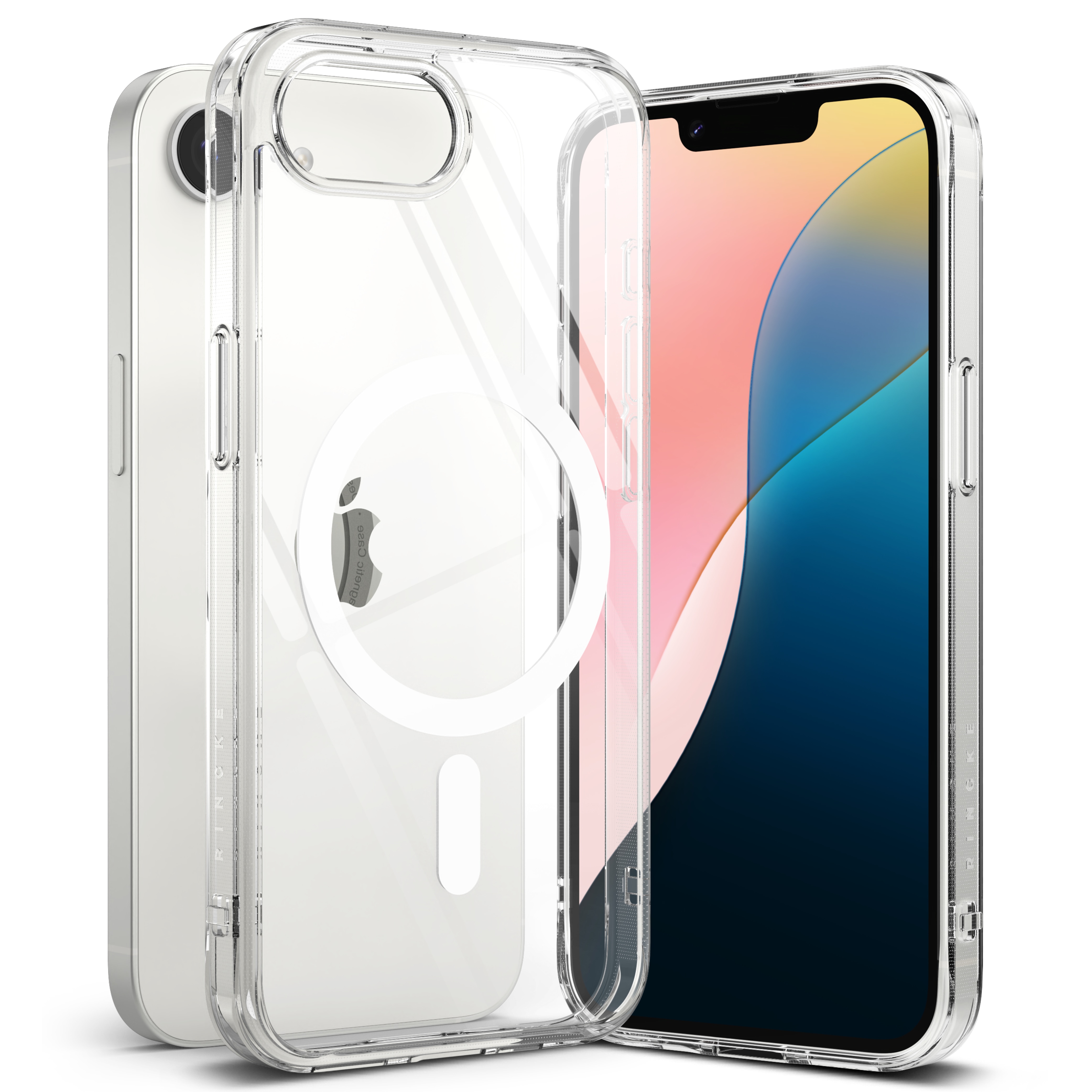 iPhone SE 4 Fusion Magnetic Case Transparent