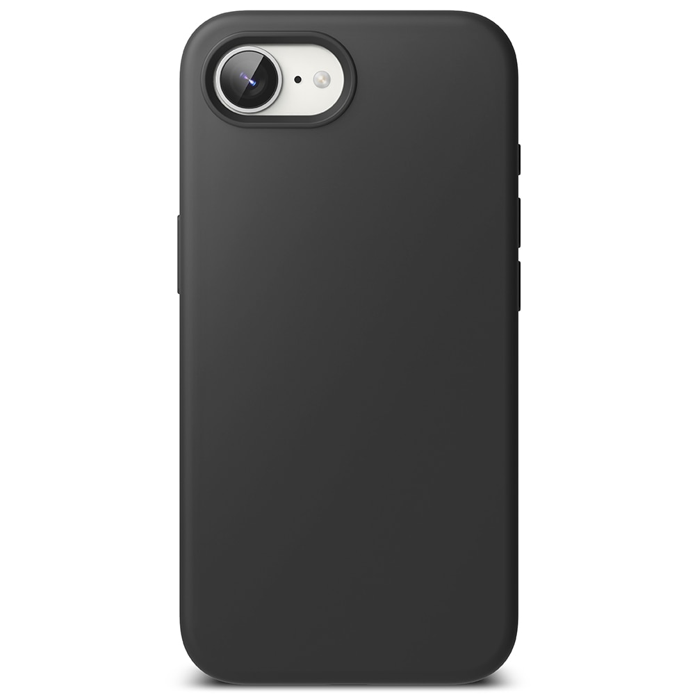 iPhone SE 4 Silicone Magnetic Case Black