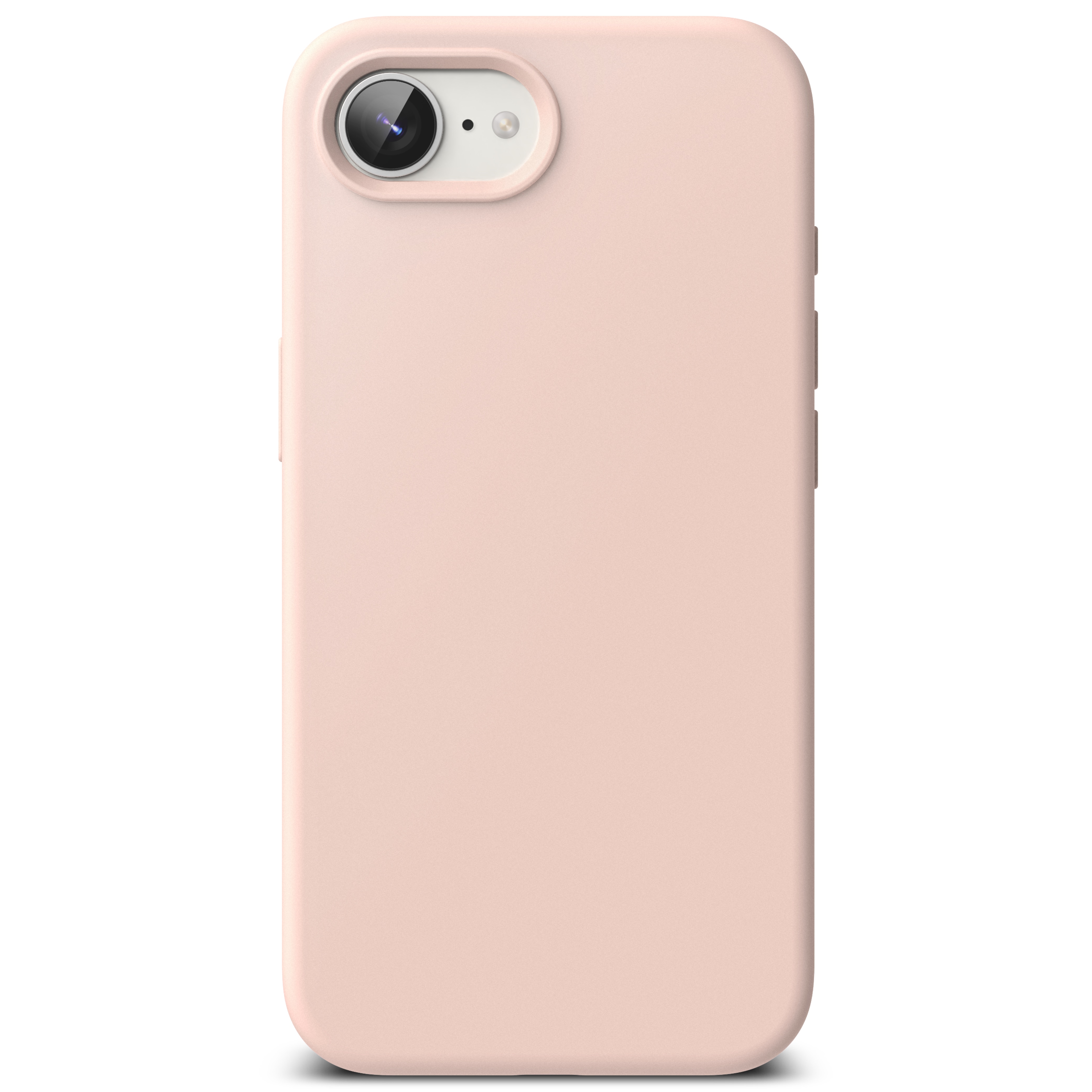 iPhone SE 4 Silicone Magnetic Case Pink Sand