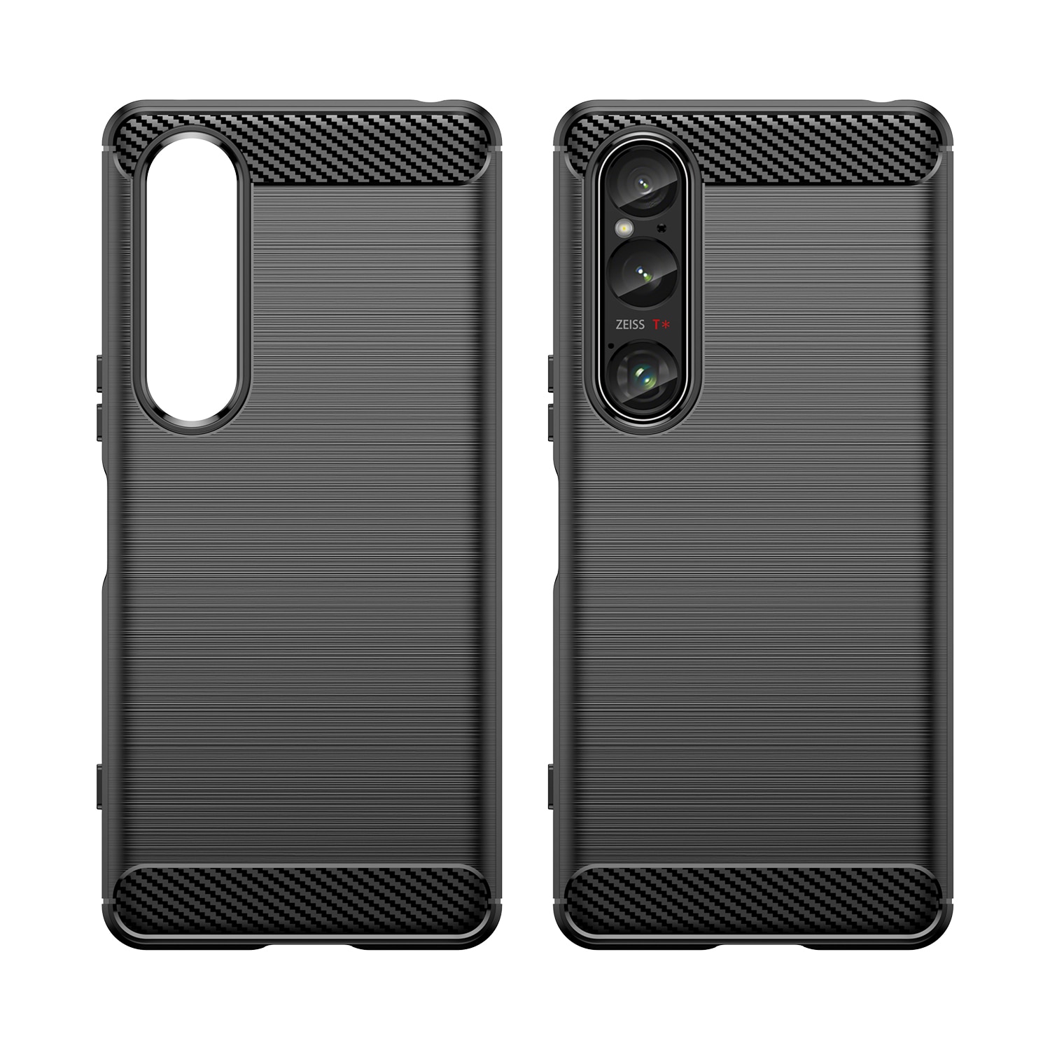 Sony Xperia 1 VI Brushed TPU Case Black