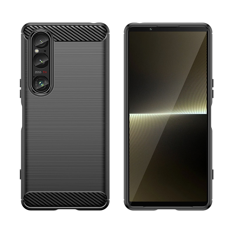 Sony Xperia 1 VI Brushed TPU Case Black