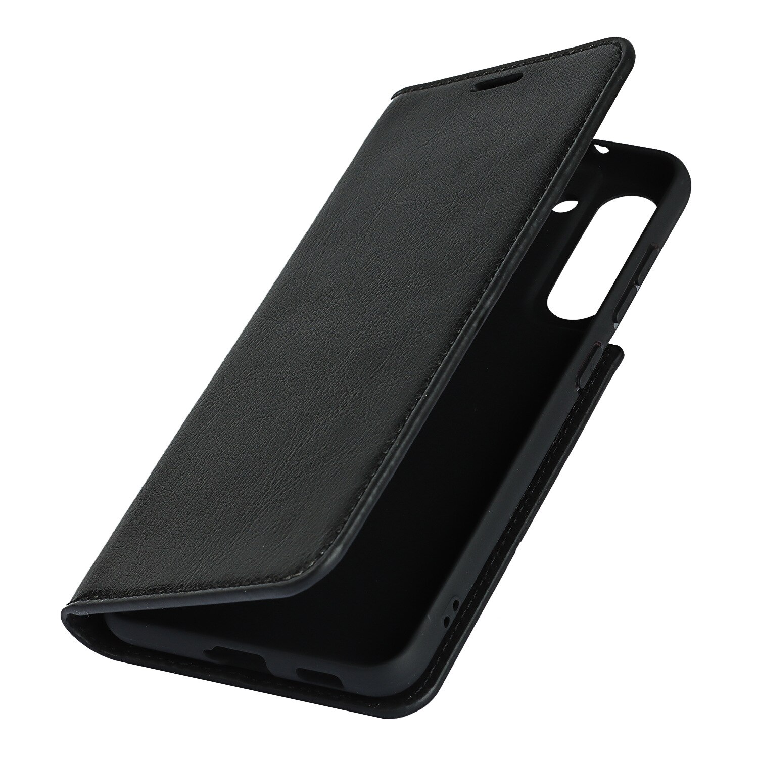 Samsung Galaxy S21 Genuine Leather Wallet Case Black