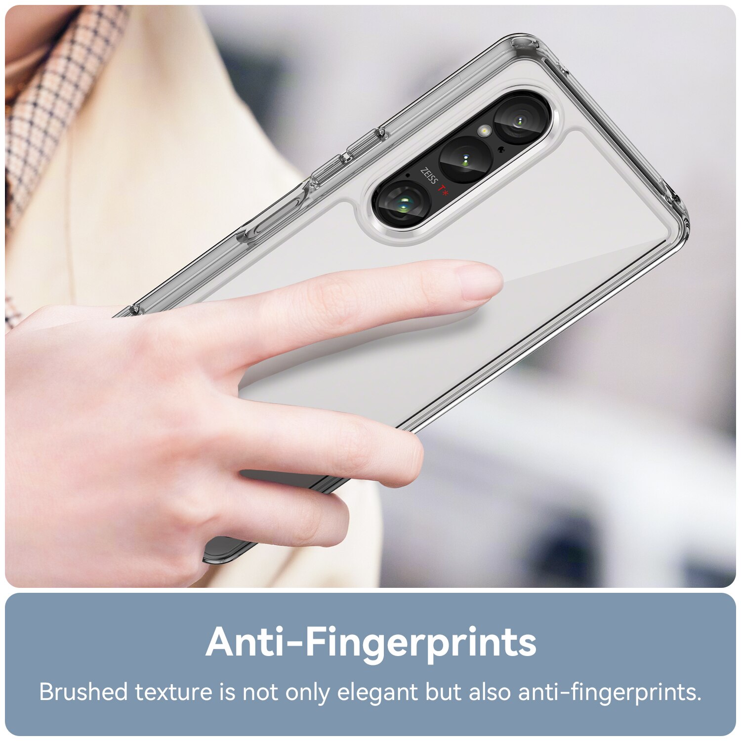 Sony Xperia 1 VI Hybrid Case Transparent