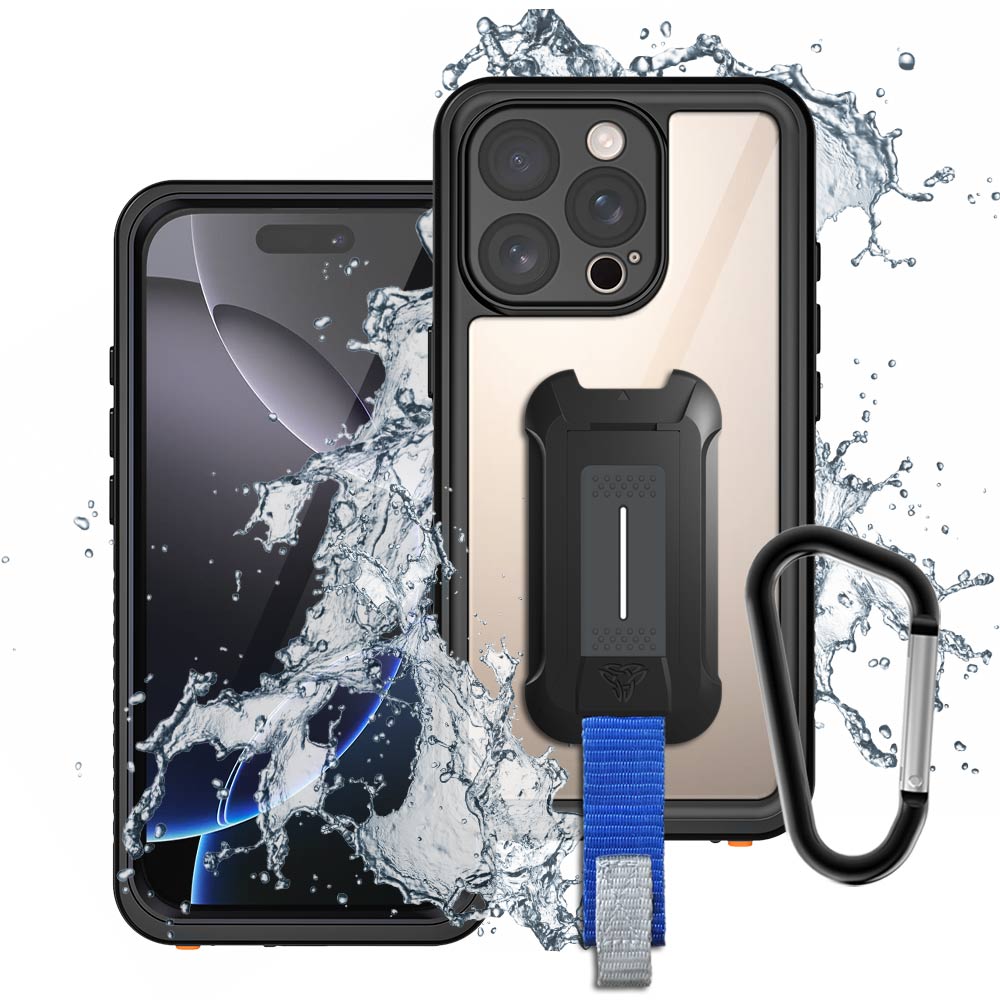 iPhone 16 Pro MX Waterproof Case Black