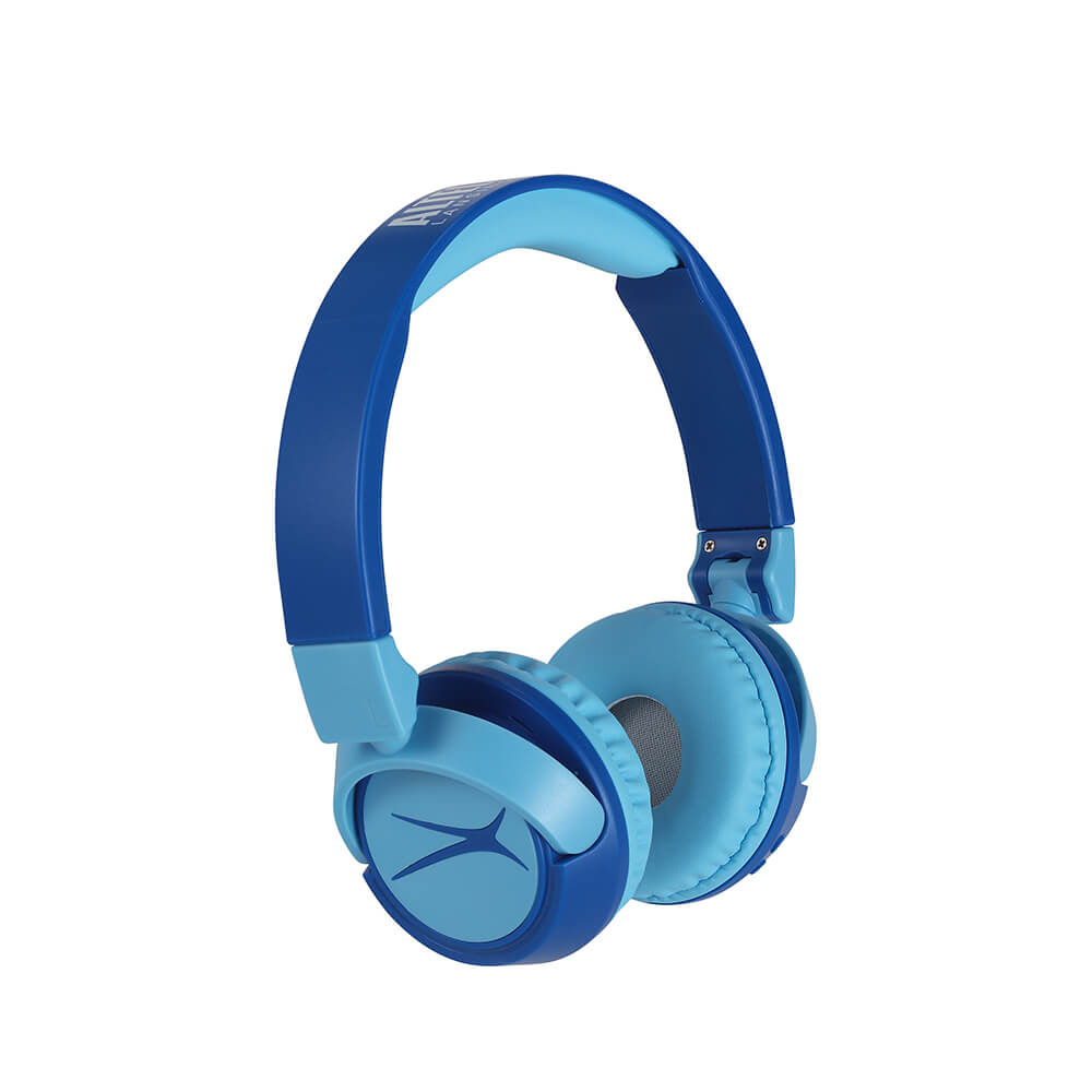 Wireless On-Ear Kids Headphones 2-in-1 Blue