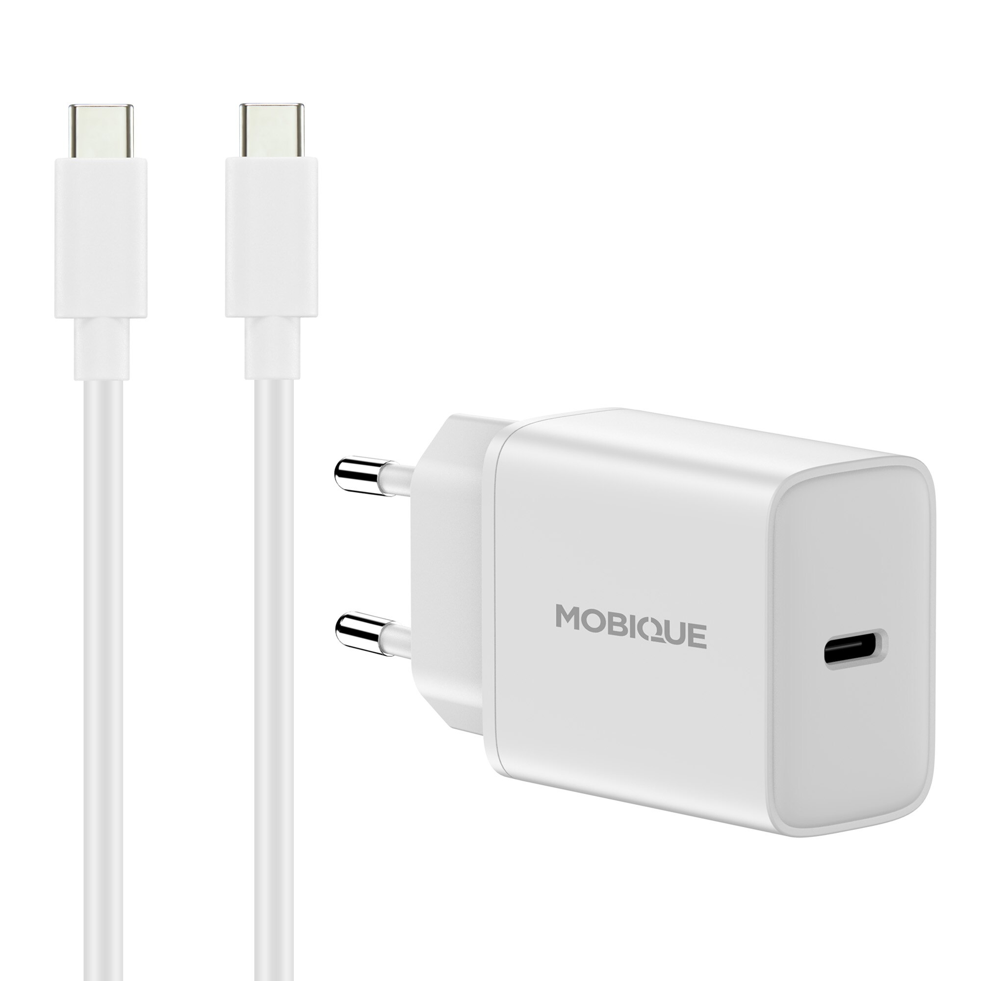 Complete Charger Asus Zenfone 12 Ultra - 2m Cable and Wall Charger USB-C White