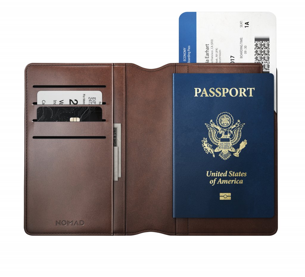 Passport Wallet Horween Leather Rustic Brown