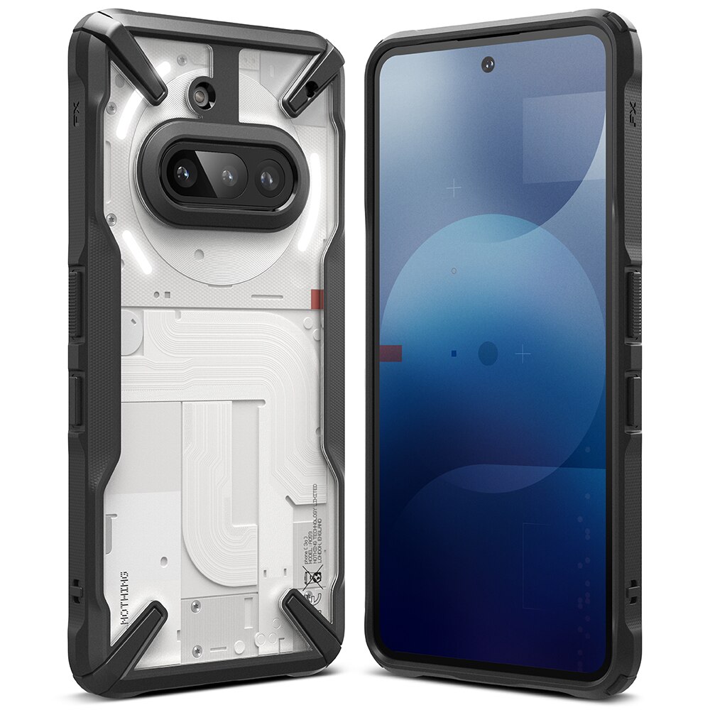 Nothing Phone 3a Fusion X Case Black