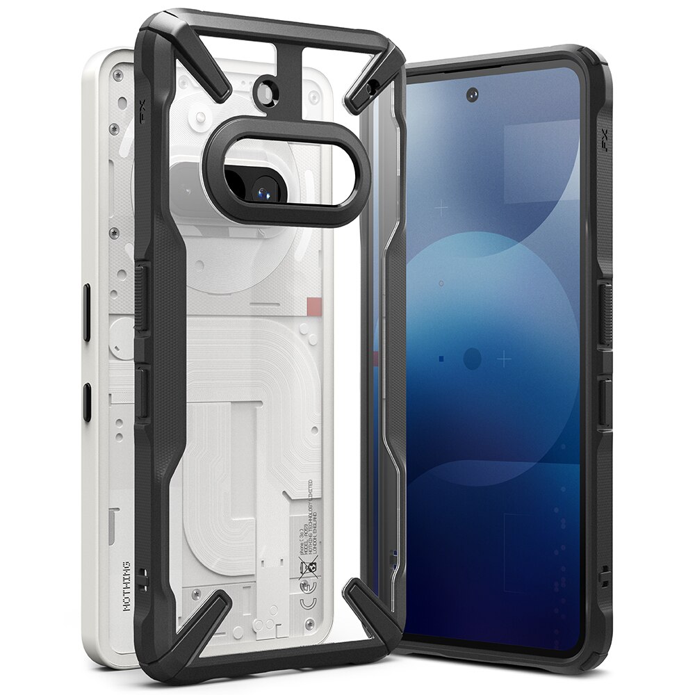 Nothing Phone 3a Fusion X Case Black