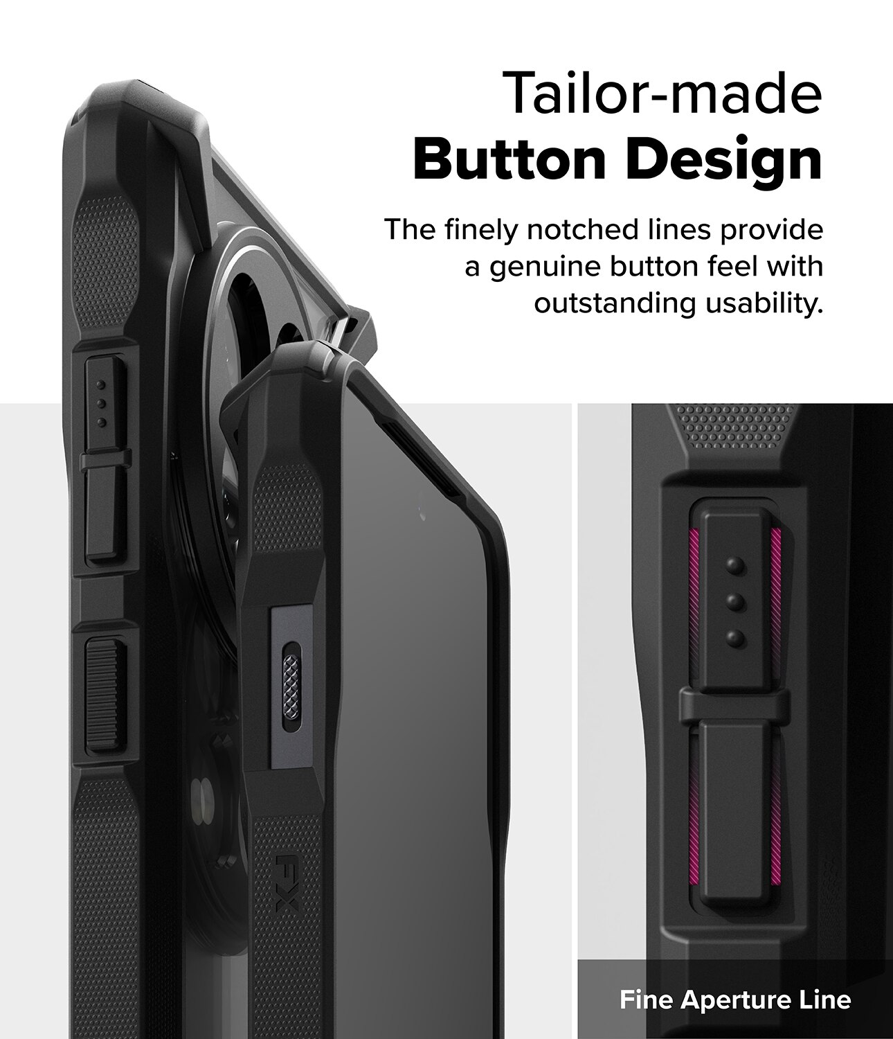  OnePlus 13R Fusion X Case Black