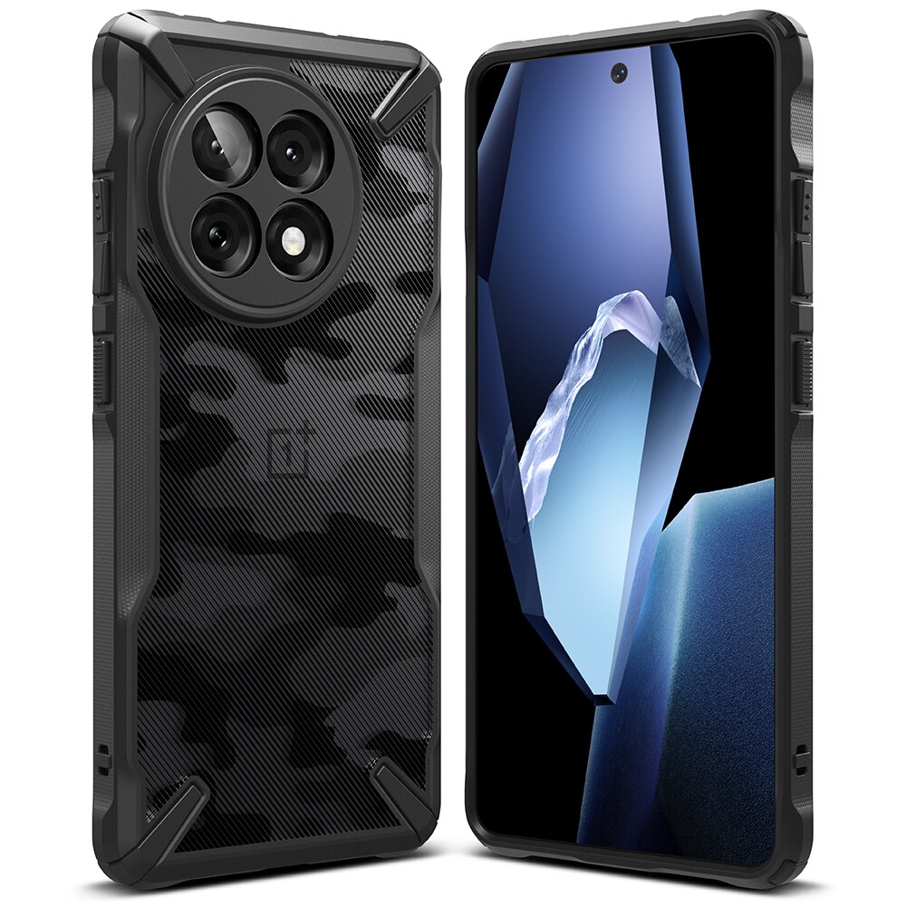  OnePlus 13R Fusion X Case Camo Black