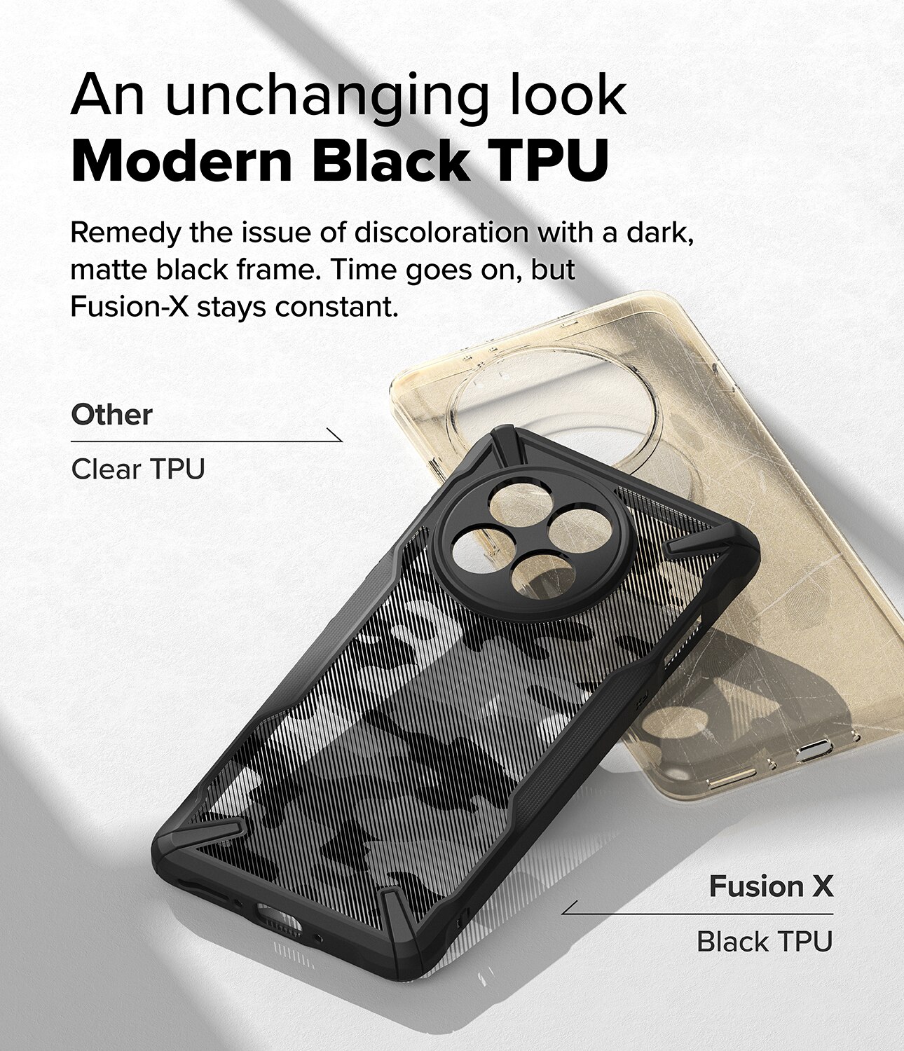  OnePlus 13R Fusion X Case Camo Black