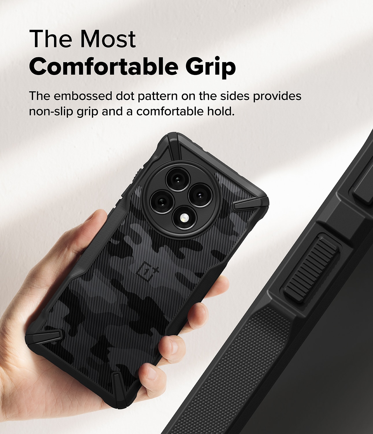  OnePlus 13R Fusion X Case Camo Black