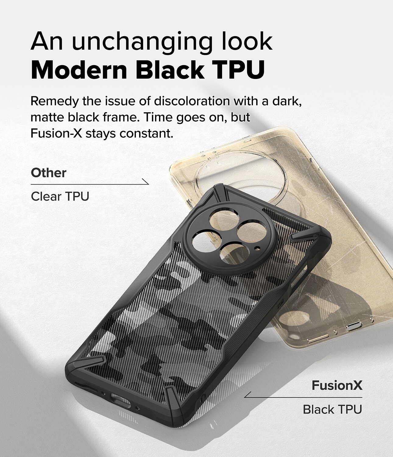  OnePlus 13 Fusion X Case Camo Black