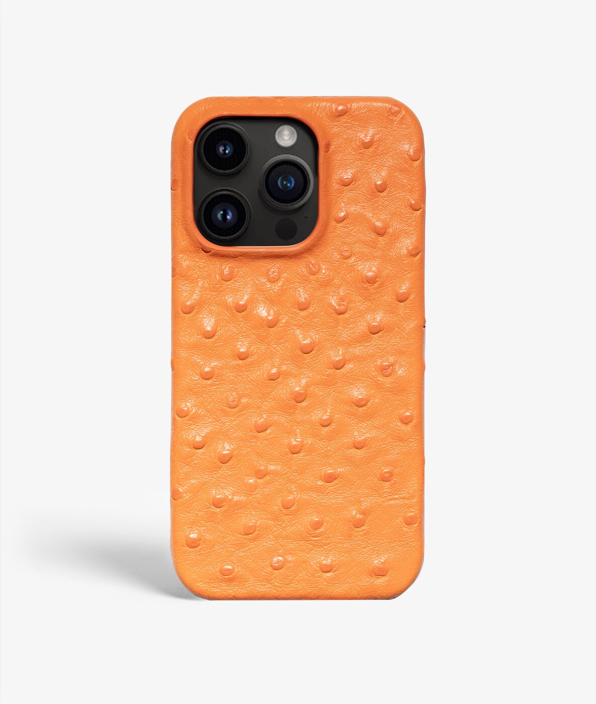 iPhone 14 Pro Max Case Ostrich Orange