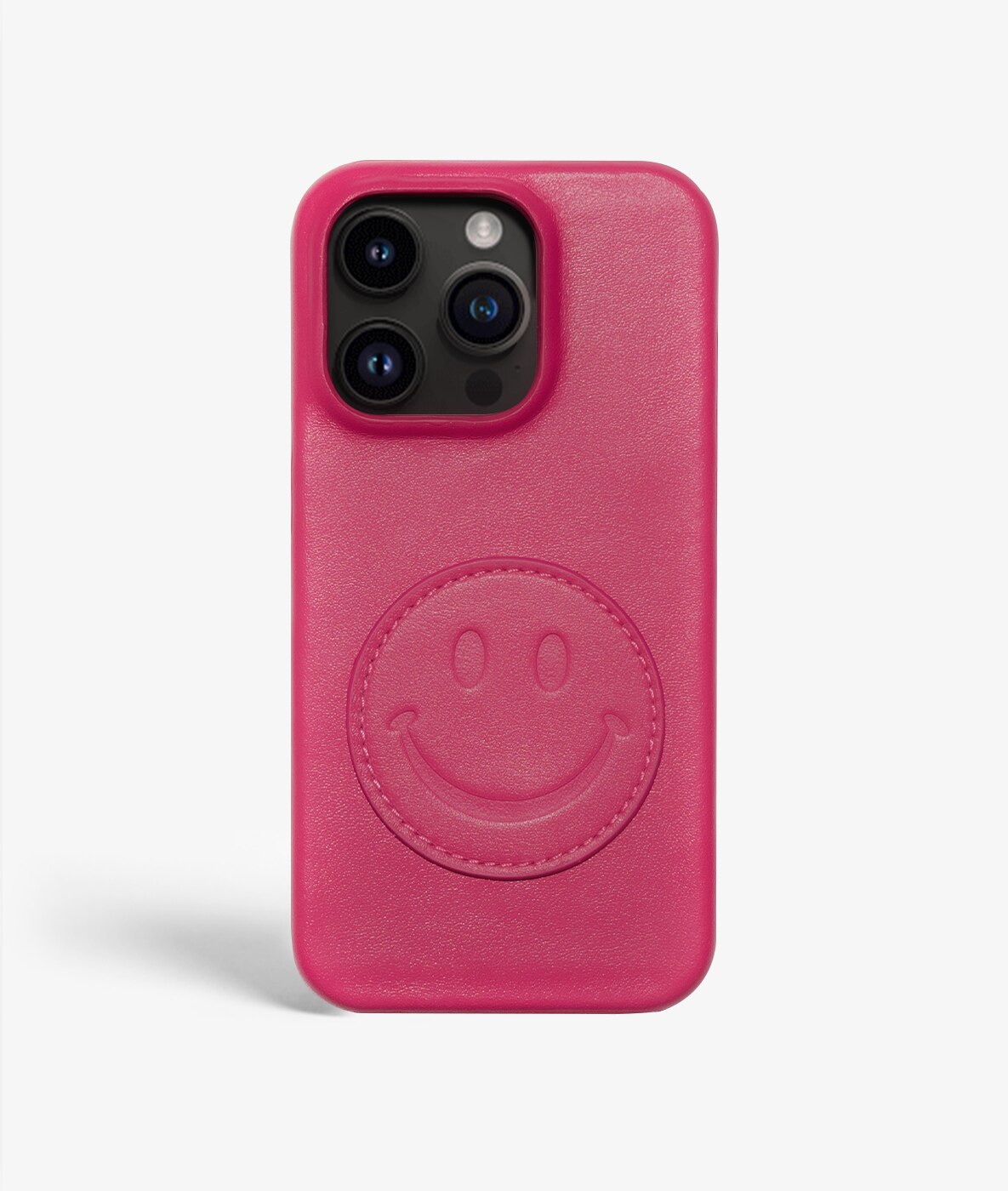 iPhone 14 Pro Max Case Smiley Pink