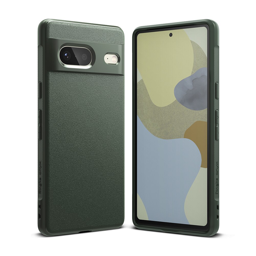 Google Pixel 7a Onyx Case Dark Green