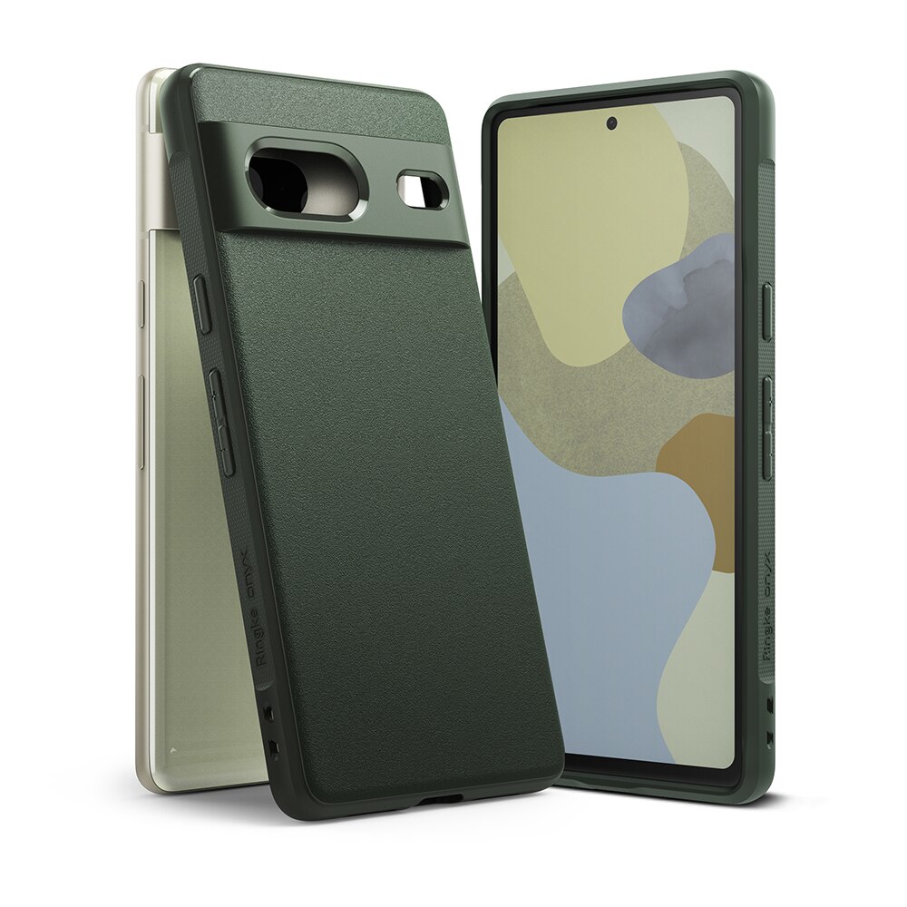 Google Pixel 7a Onyx Case Dark Green