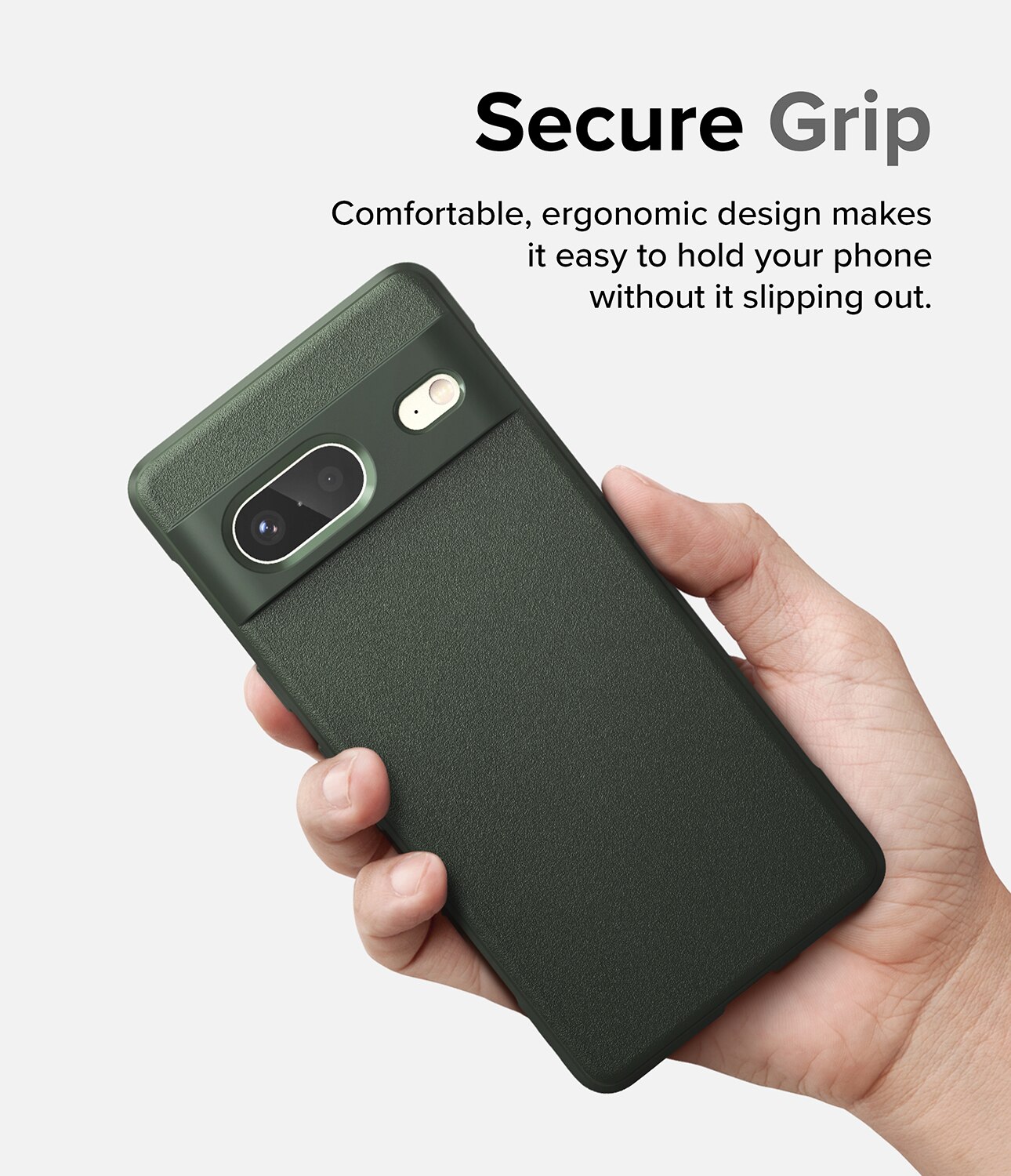 Google Pixel 7a Onyx Case Dark Green