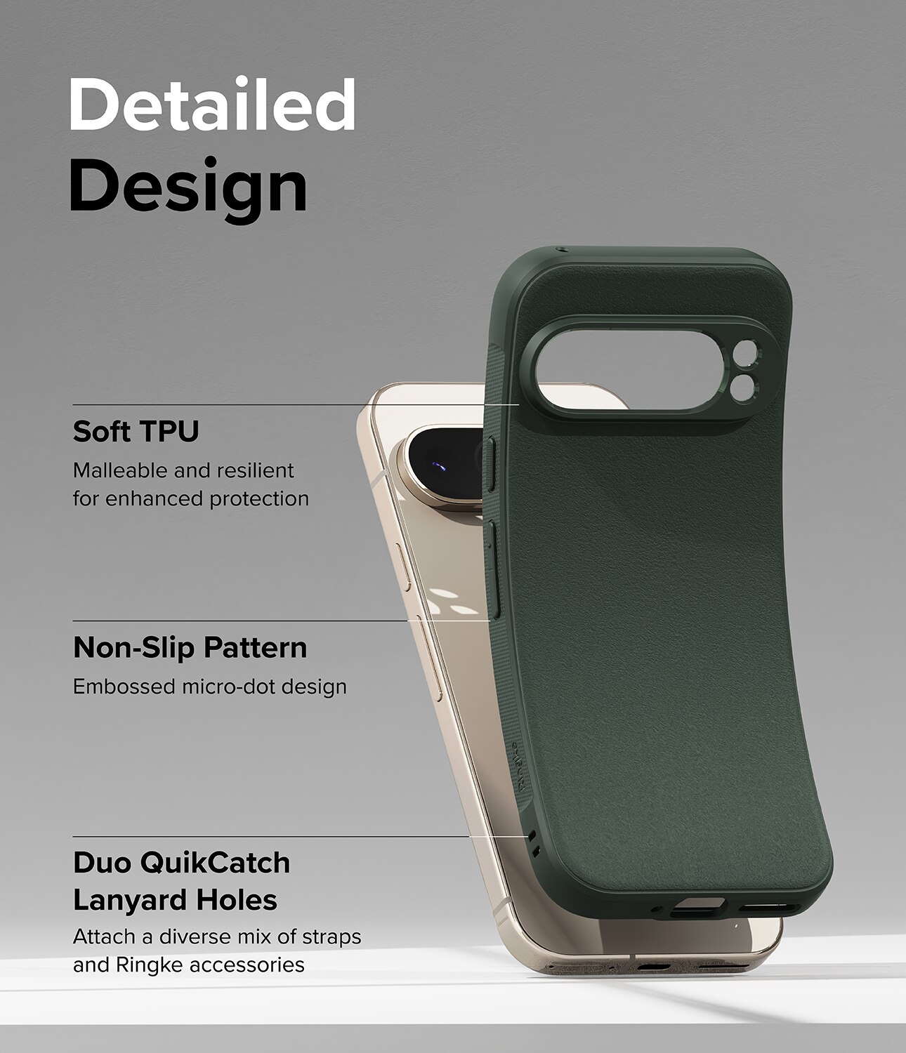 Google Pixel 9 Pro XL Onyx Case Dark Green