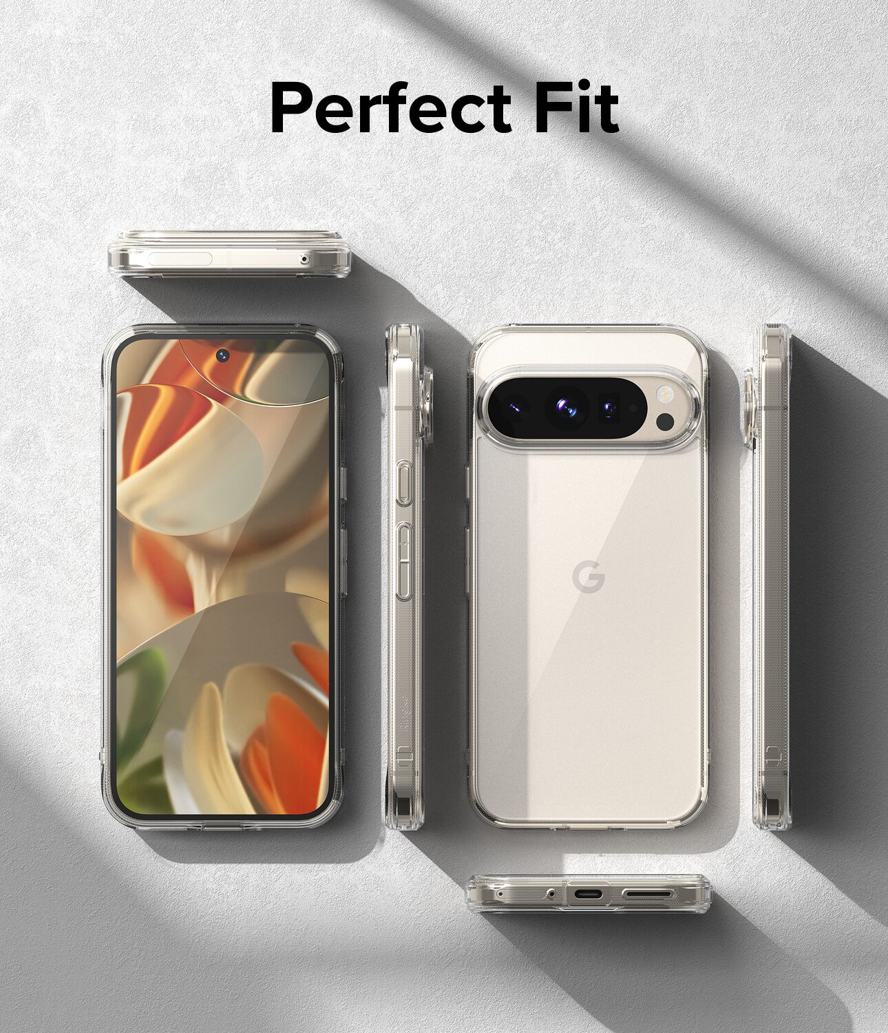 Google Pixel 9 Pro Fusion Case Transparent