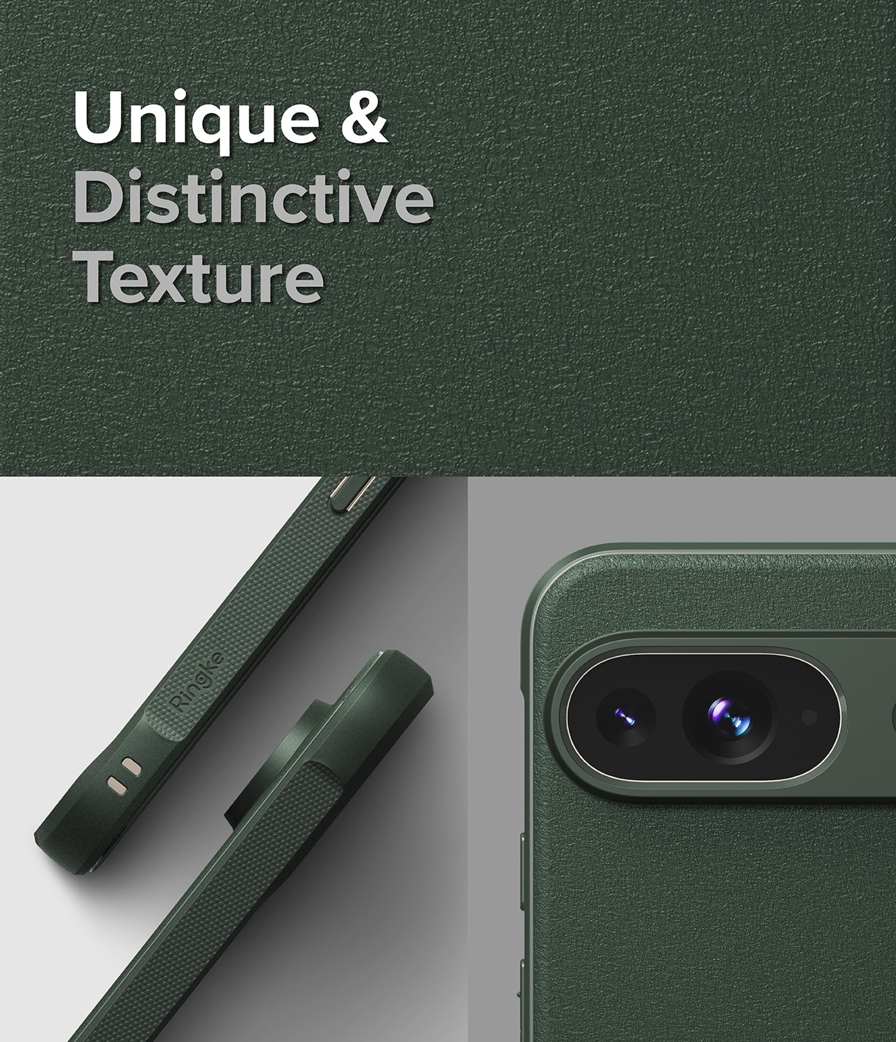 Google Pixel 9 Onyx Case Dark Green