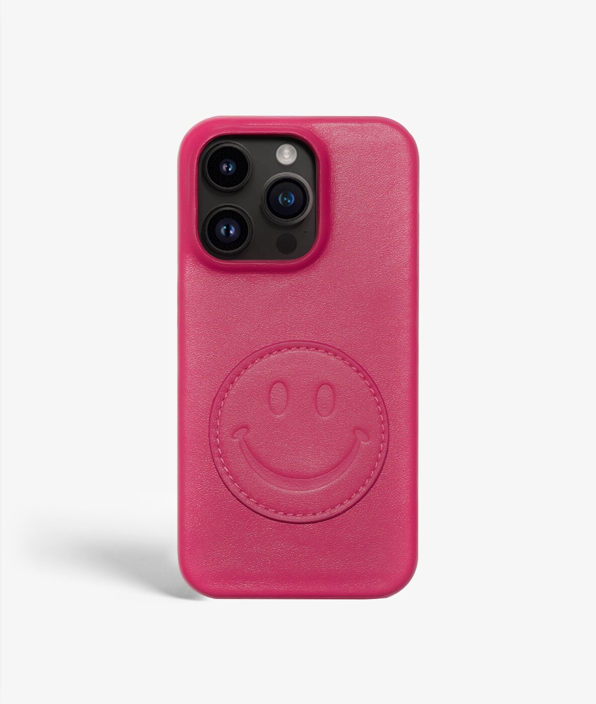 iPhone 14 Pro Case Smiley Pink