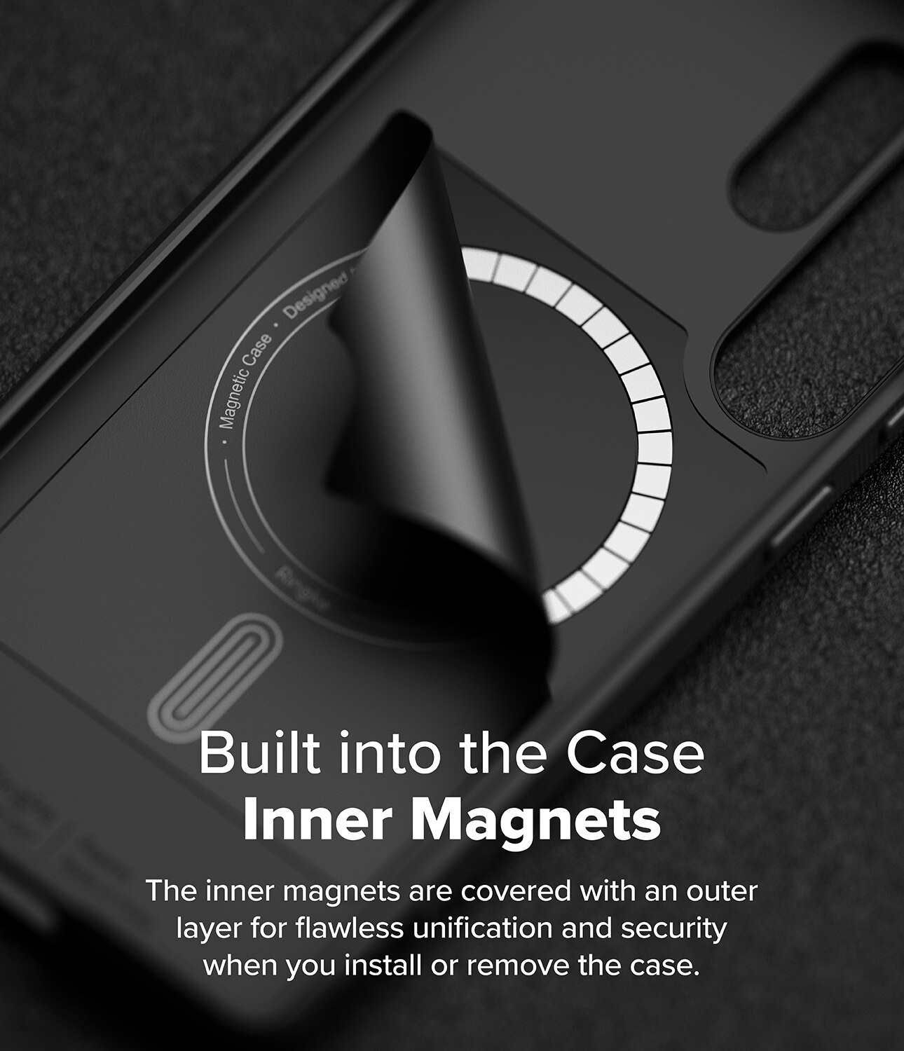 Samsung Galaxy S25 Ultra Onyx Magnetic Case Black