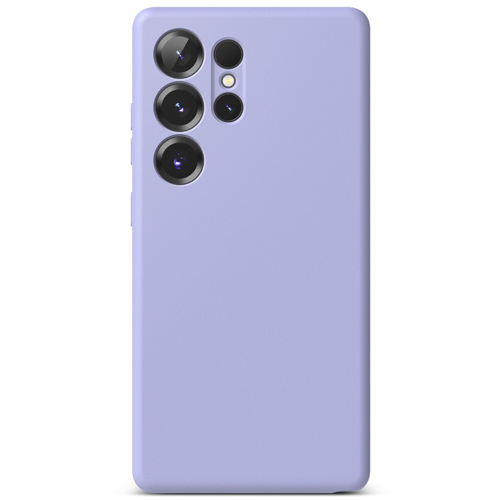 Samsung Galaxy S25 Ultra Silicone Magnetic Case Lavender