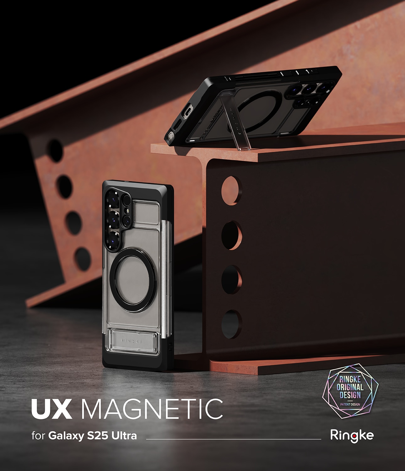 Samsung Galaxy S25 Ultra UX Magnetic Case Matte Black