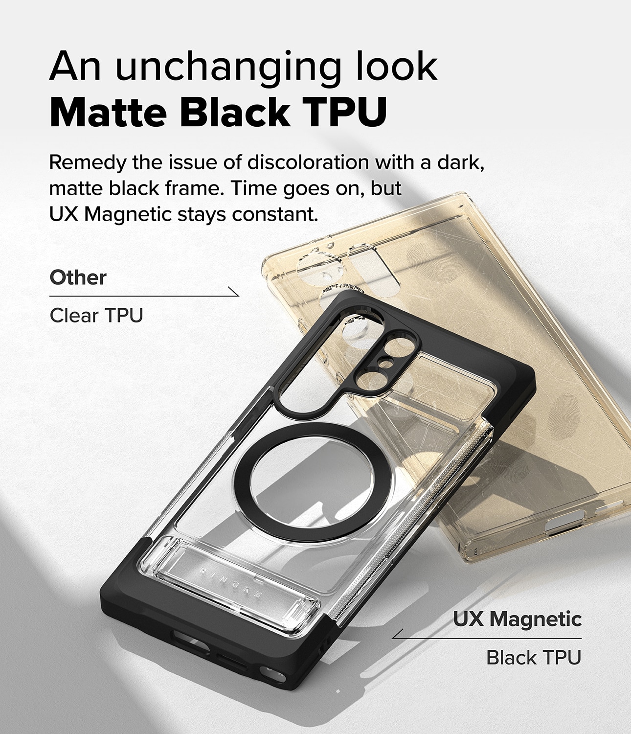 Samsung Galaxy S25 Ultra UX Magnetic Case Matte Clear