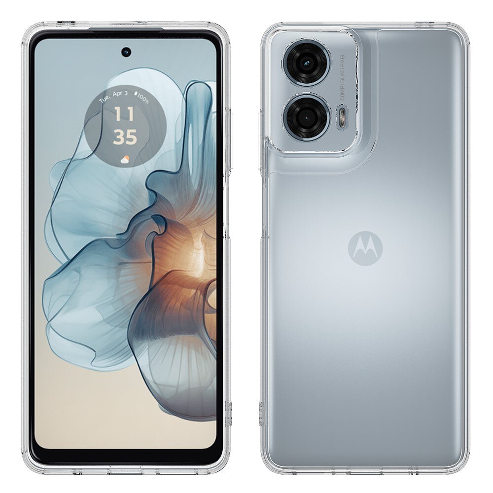 Motorola Moto G85 Hybrid Case Transparent