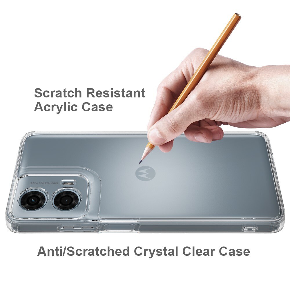 Motorola Moto G85 Hybrid Case Transparent