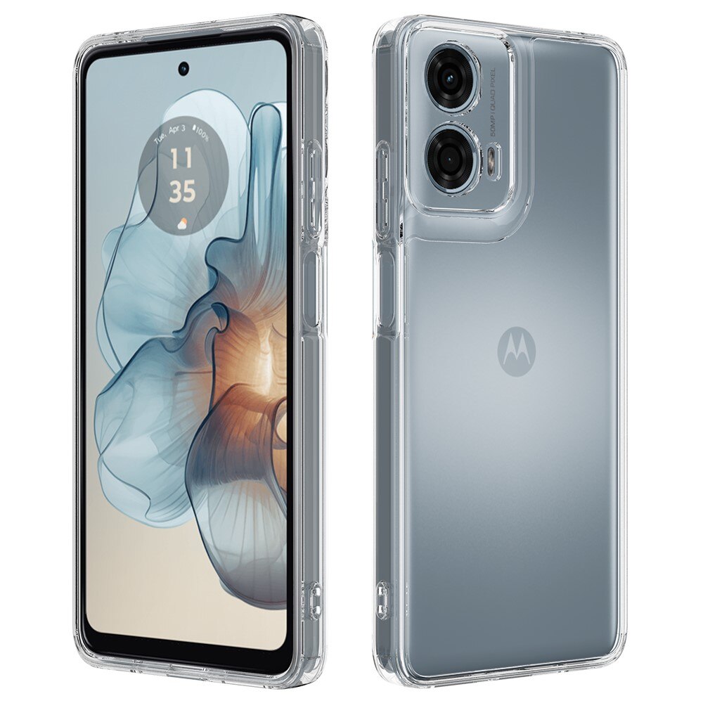 Motorola Moto G85 Hybrid Case Transparent